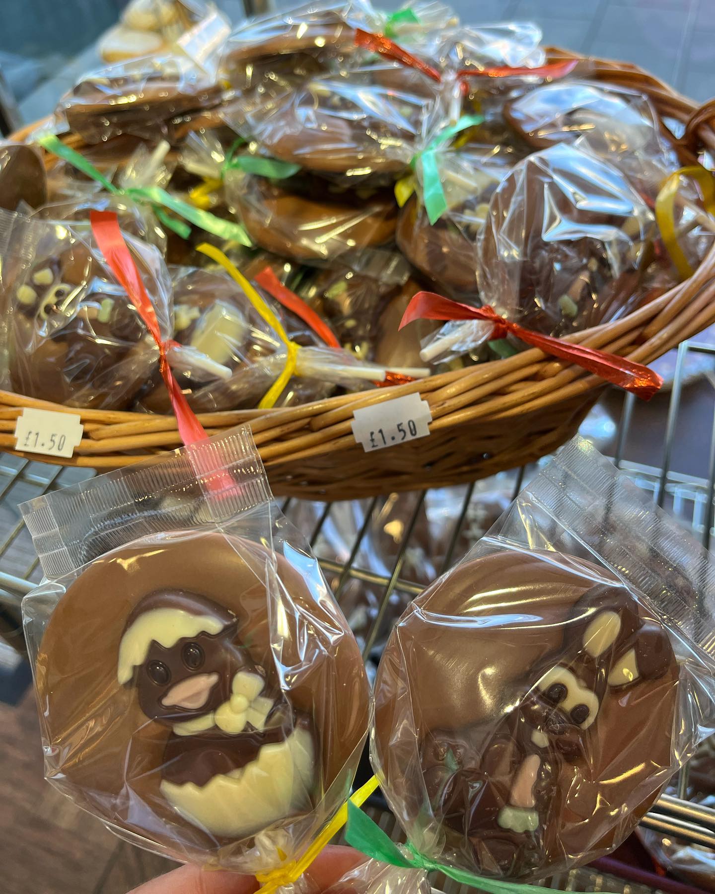 Easter chocolate bunny