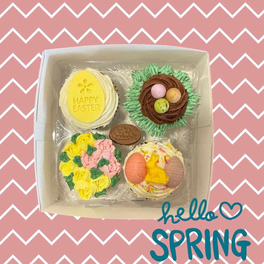 Easter Spring cupcakes