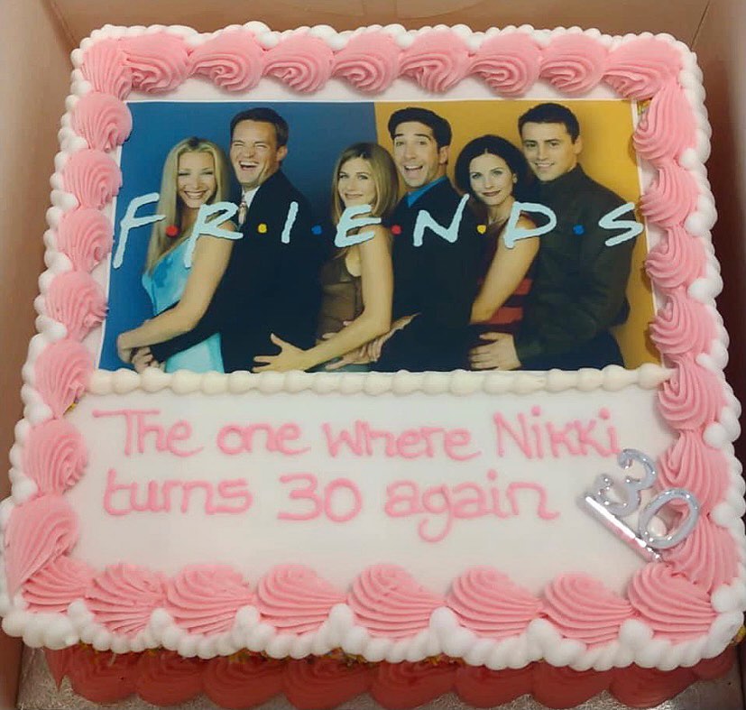 Edible photo cake