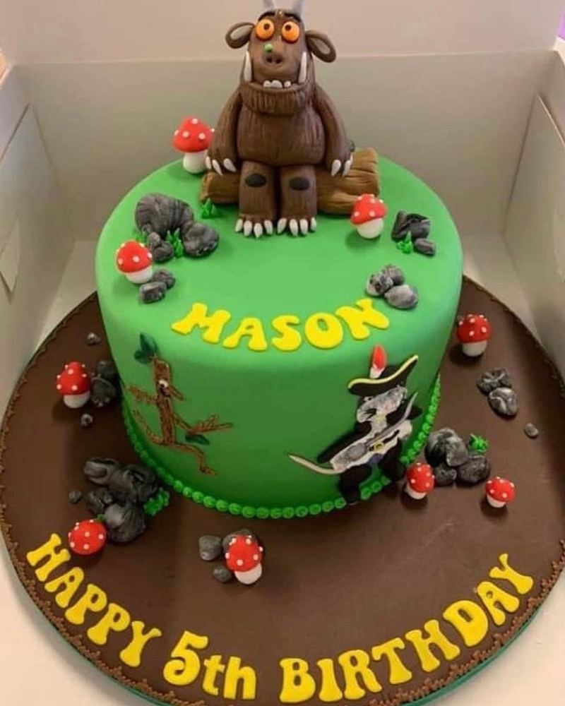 Gruffalo novelty cake