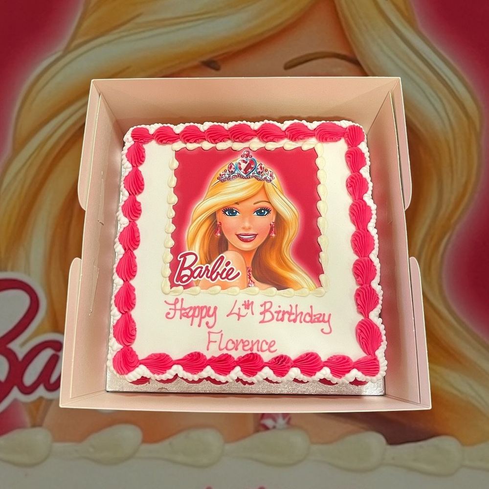 Barbie birthday cake