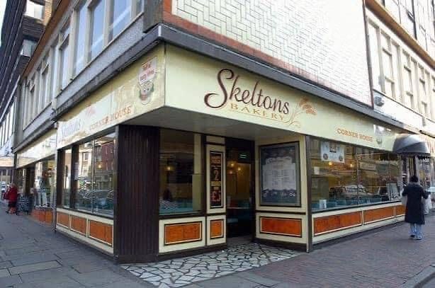 Skeltons Bakery, the Corner House shopfront