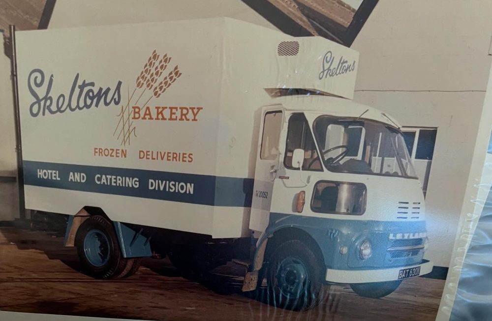 Skeltons Bakery lorry for frozen deliveries