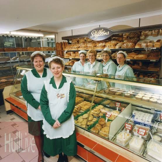 Skeltons Bakery staff behind the counter