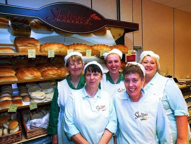 Skeltons Bakery staff group photo